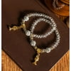 First Holy Communion Bracelet Favor (12 PCS) Stretch Crystal Bracelet with Gold Metal Chalice CrossRecuerdos para Primera Comunion Niña Niño