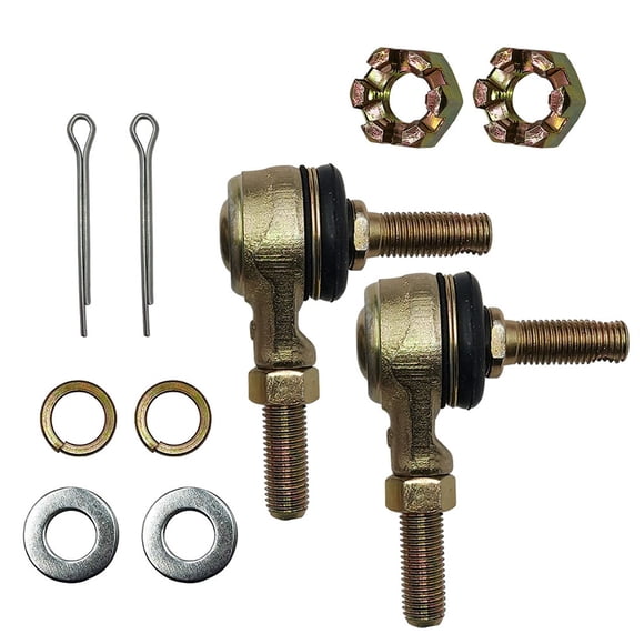 Riwesomey 1 Juego de extremo de barra de acoplamiento, Kit de herramientas de Metal práctico y duradero, repuesto de suministros de Motor automotriz para Vehículos, repuestos y accesorios Mis