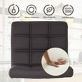 thumbnail image 4 of YRLLENSDAN Tall Bar Stools Set of 2 High Bar Chairs Kitchen Bar Stools Swivel Adjustable Bar Stool Leather Island Chairs Set of 2 Counter Height Bar Stools with Back,Brown, 4 of 7