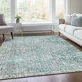 thumbnail image 5 of Dalyn Rugs Machine Washable Indoor/Outdoor Chantille Teal 5' x 7'6" Rug, 5 of 9