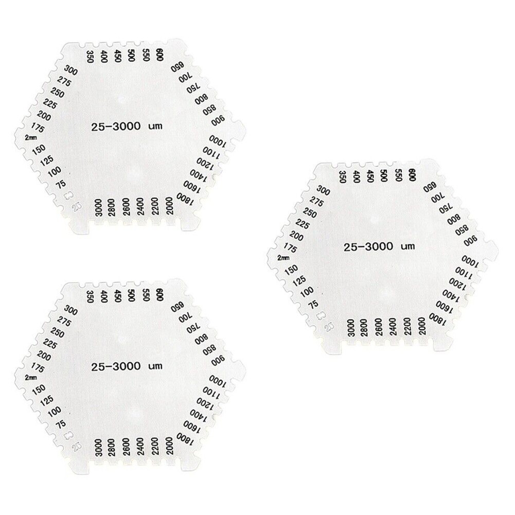 3pcs Film Thickness Gauge Wet Film Comb Ubuy Sri Lanka