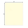 thumbnail image 2 of Off White 16x20 Uncut Art Mat Board - No Opening - 50 Mats, 2 of 7