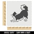 thumbnail image 2 of Border Collie Dog Play Bow DIY Cookie Wall Craft Stencil - 7.0 Inch, 2 of 5