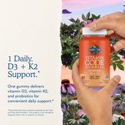 Garden of Life Vitamin Code D3 & K2, Raspberry Lemon Flavor, 45 Gummies