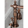 thumbnail image 5 of Kingston Brass  Heritage 8 in. Widespread Bathroom Faucet in Antique Copper, 5 of 5
