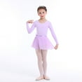 thumbnail image 3 of Toddler Dress for Girls Light Purple Long Sleeve Girls Fall Dresses Junior Bridesmaid Dress Up Clothes for Girls 2T, 3 of 4
