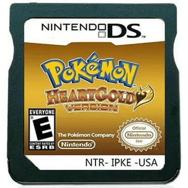 NDS 2DS 3DS XL HeartGold Version Game Card US Version