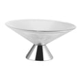 thumbnail image 4 of Frutero de cristal con patas, bandeja para frutas, cuenco con Pedestal moderno para encimera de cocina, cuenco de cristal decorativo para centro de Líneas Argentas, 4 of 9