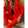 thumbnail image 5 of Taykoo Womens Casual Pocketed Office Blazers Draped Open Front Cardigans Jacket Work Suit, 5 of 6