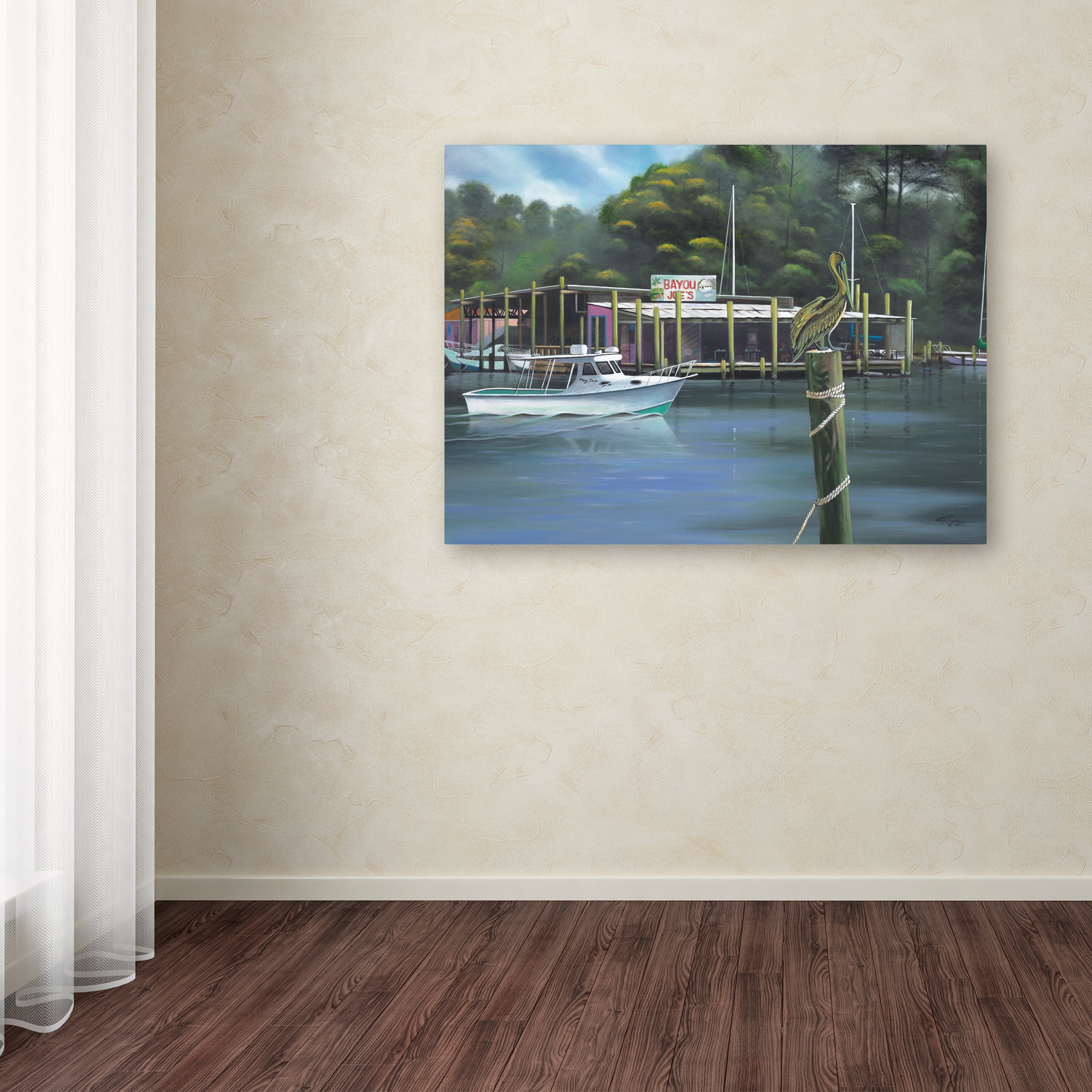 Trademark Fine Art 'Bayou Joes' Canvas Art by Geno Peoples