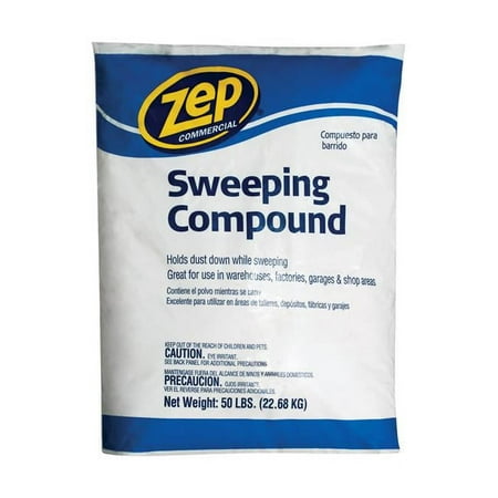 Zep CommercialÂ® Sweeping Compound, 50 Lb Bag