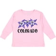 thumbnail image 3 of Inktastic Colorado Columbine Flowers Boys or Girls Long Sleeve Toddler T-Shirt, 3 of 5