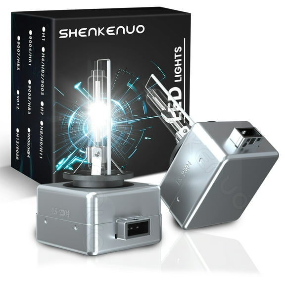 D1S Xenon HID Headlight Bulbs for Cadillac Dts 2006-2011 High and Low Beam 6000K White 2pcs