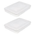 thumbnail image 1 of SHISUYAN 2pcs Refrigerator Dumpling Case Storage Freeze Holder Sealing Dumplings Box, 1 of 8