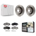 thumbnail image 1 of Transit Auto Front Disc Brake Rotors and Ceramic Pads Kit for Car Jeep Liberty Dodge Nitro with 332mm Diameter Rotor K8T-100234, 1 of 11
