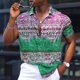 thumbnail image 1 of Ropa de playa de coco hawaiana de moda para hombre, ropa informal con gráficos florales en HD, suaves y cómodas, blusas de talla grande, nuevo estilo, 1 of 6