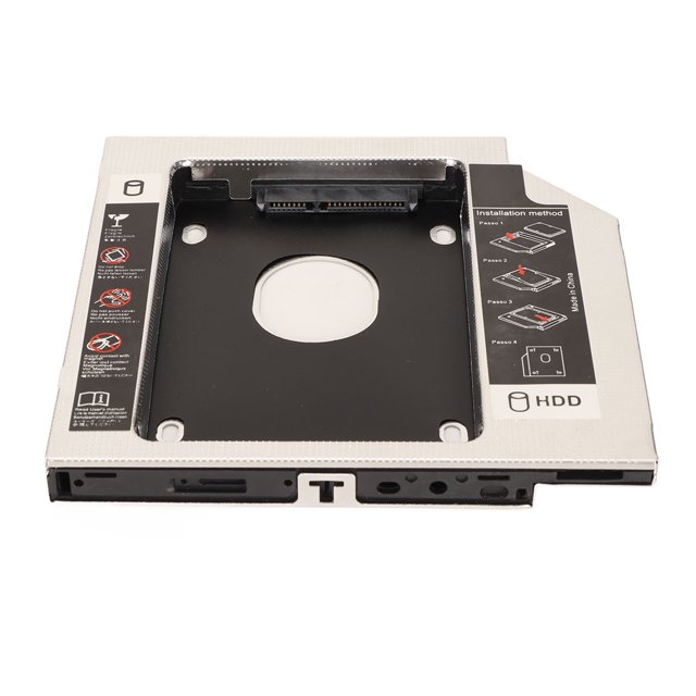 Hard Drive Caddy Tray, HDD Caddy Bay General 12.7mm Wide Compatible For Laptops