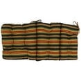 thumbnail image 4 of Blazing Needles 22-inch by 45-inch Spun Polyester Patterned Outdoor Tufted Chair Cushion, 4 of 5