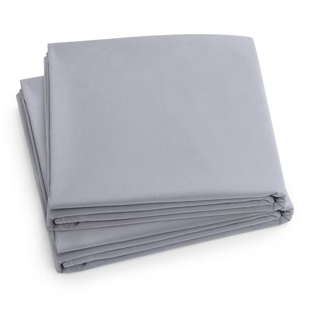 2 Pack Fitted Sheet Only Full Size, 100 Egyptian Cotton 600 Thread