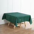 thumbnail image 6 of Efavormart 72" SATIN Square Tablecloth Overlay For Wedding Catering Party Table Decorations HUNTER GREEN Square Tablecloth Cover, 6 of 11
