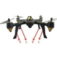 thumbnail image 3 of Kits de Repuesto de Quadcopter Tren de Aterrizaje Zulema H501S H501C X4 Color Negro, 3 of 8