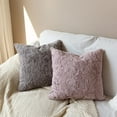 thumbnail image 3 of Double sides furry throw pillow case and insert great to snuggle C, 3 of 11