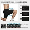 thumbnail image 2 of Niksa Compression Shorts Men 3 Pack, Compression Underwear for Men Athletic Shorts, Running Workout Fitness Shorts, 2 of 7