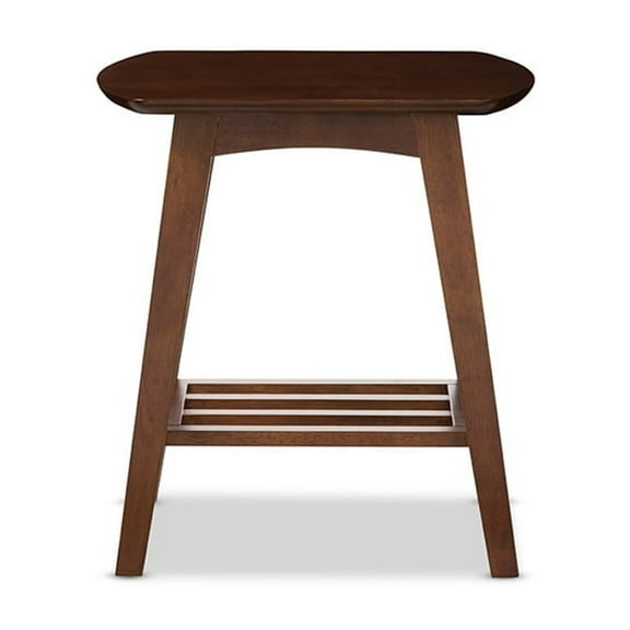 Mid-Century Modern End Table - Scandinavian Style Side Table for Living Room & Bedroom