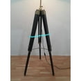 thumbnail image 3 of Vintage Designer Black Tripod Floor Lamp Nautical Floor Lamp Home Decor Lamp, 3 of 4