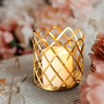 thumbnail image 3 of Abbracc Creative Candle Holder Candlestick Living Room Crafts Restaurant Metal Stand StyleA, 3 of 7