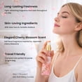 thumbnail image 4 of Body Mist Set for Women - Japanese Cherry Blossom Scent Bath & Body Care, Body Spray 3 Pack (Travel Size 2.03 fl oz Each) – Floral Fragrance Gift Set, 4 of 10