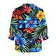 thumbnail image 3 of Camisetas de Cuello de Tripulación de Manga Larga para Hombres Moda Primavera Y Verano Botón Arriba Cardigan 3/4 Cuarto de Manga Chaqueta Cuello en V Top Mujer Camisetas de Manga Larga Algodón, 3 of 5