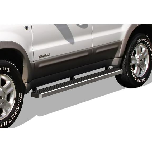 APS Running Boards 5 inches Compatible with Ford Escape 2001-2007 304 Stainless Steel (Side Steps Side Bars)