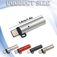 thumbnail image 3 of Souew Mini Mobile Phone Cigarette Lighter No Open Flame Blowing Induction Igniter ,Flameless Phone Blow Sensor Ignition Windproof Explosion Proof with Type C Charging Port,Silver, 3 of 9