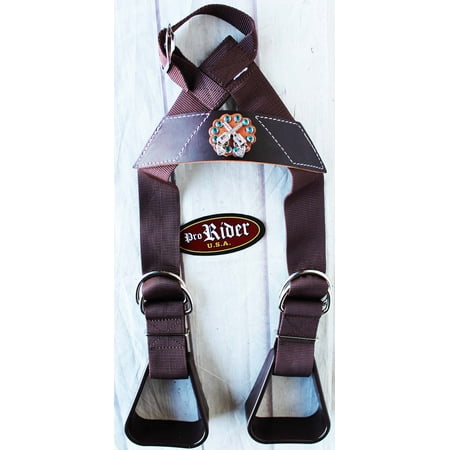 Western Saddle Stirrups - Horse Saddle Western Show Buddy Stirrups kids Child Youth Pony Rodeo 5138