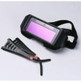 thumbnail image 3 of Welding Glasses, Welding Sunglasses For Automatic Color Change, Protective Glasses For Welders + 10 Protective Films, 3 of 4