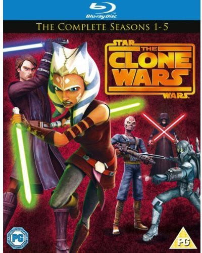 star wars the clone wars complete series blu ray