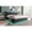 Black, variant on Full Size Bed with EVA Anti-Slip Iron Tubes | Bedroom Quietness, Noise Reduction & Stable Sleep