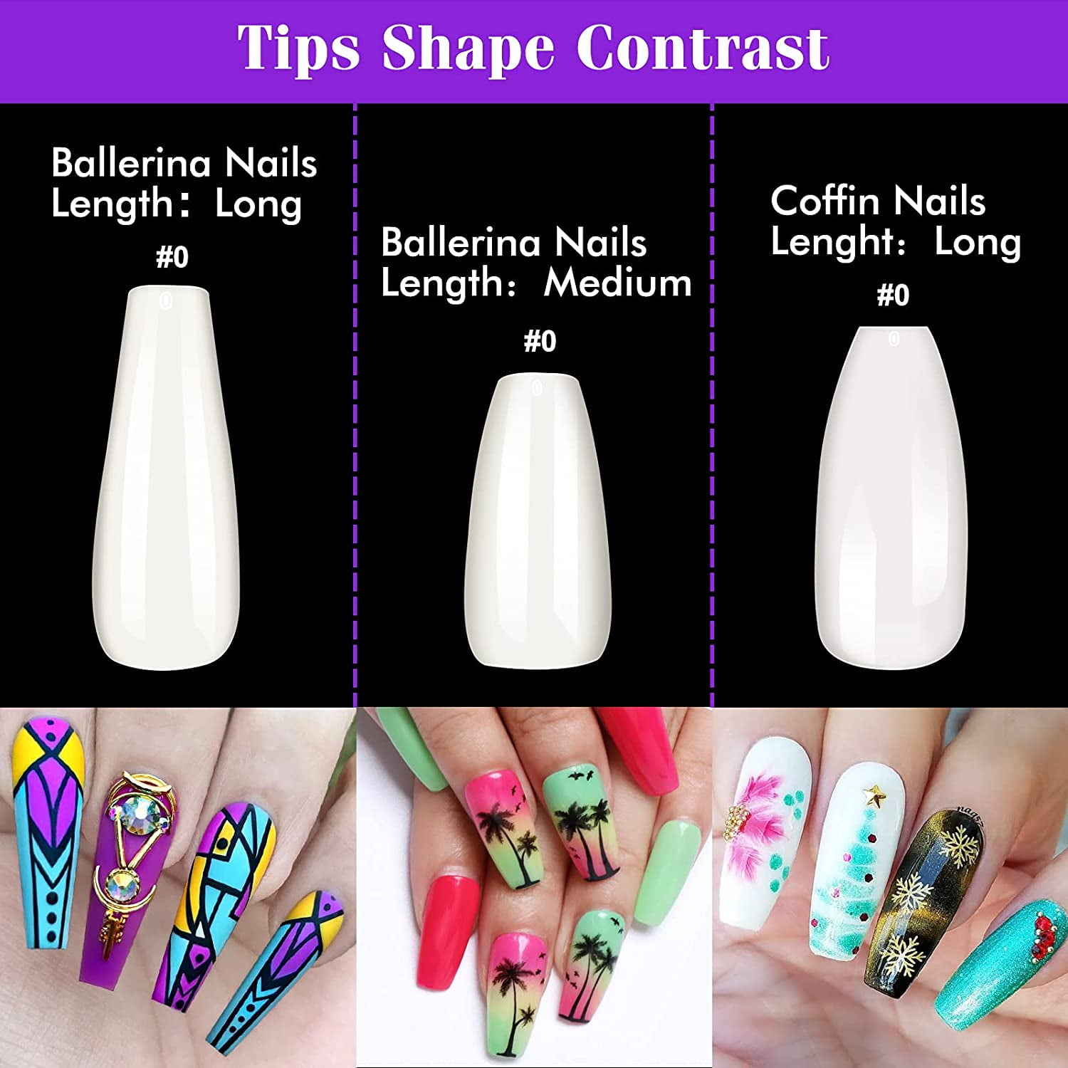 Natural Coffin Fake Nails - 500Pcs Ballerina Acrylic Nails Full Cover Ballet Shape Artificial False Nail Tips 10 Sizes | Walmart Canada Natural Coffin Fake Nails - 500Pcs Ballerina Acrylic Nails Full Cover Ballet Shape Artificial False Nail Tips 10 Sizes | Walmart Canada