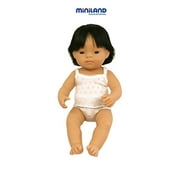 Miniland Educational Corporation MLE31155 Baby Dolls Asian Boy