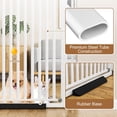 thumbnail image 2 of EAYSG 51" Extra Tall Cat Gate for Doorway, Auto Close Pet Gate for Stairs & Hallways (30-49" Wide) – Pressure Mounted, No Drilling, Includes Extension Kits & Removable Panels, 2 of 8