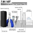 thumbnail image 2 of Cortaúñas Aucurwen para uñas gruesas para personas mayores con kit de 7 piezas, 2 of 7