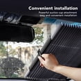 thumbnail image 4 of Parasol Retráctil Para Parabrisas De Coche, Bloquea Los Rayos UV, Ajustable, Para Parabrisas Retráctil De Coche, Protección Solar De 17,9 Pulgadas De Longitud Para Coche, 4 of 7