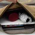 thumbnail image 2 of Men's Retro Canvas Messenger Bag, Outdoor Travel Large-capacity Casual Shoulder Bag, 2 of 5