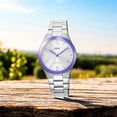 thumbnail image 2 of Reloj Q&Q Q78B-008PY Ladies-Acero, 2 of 3
