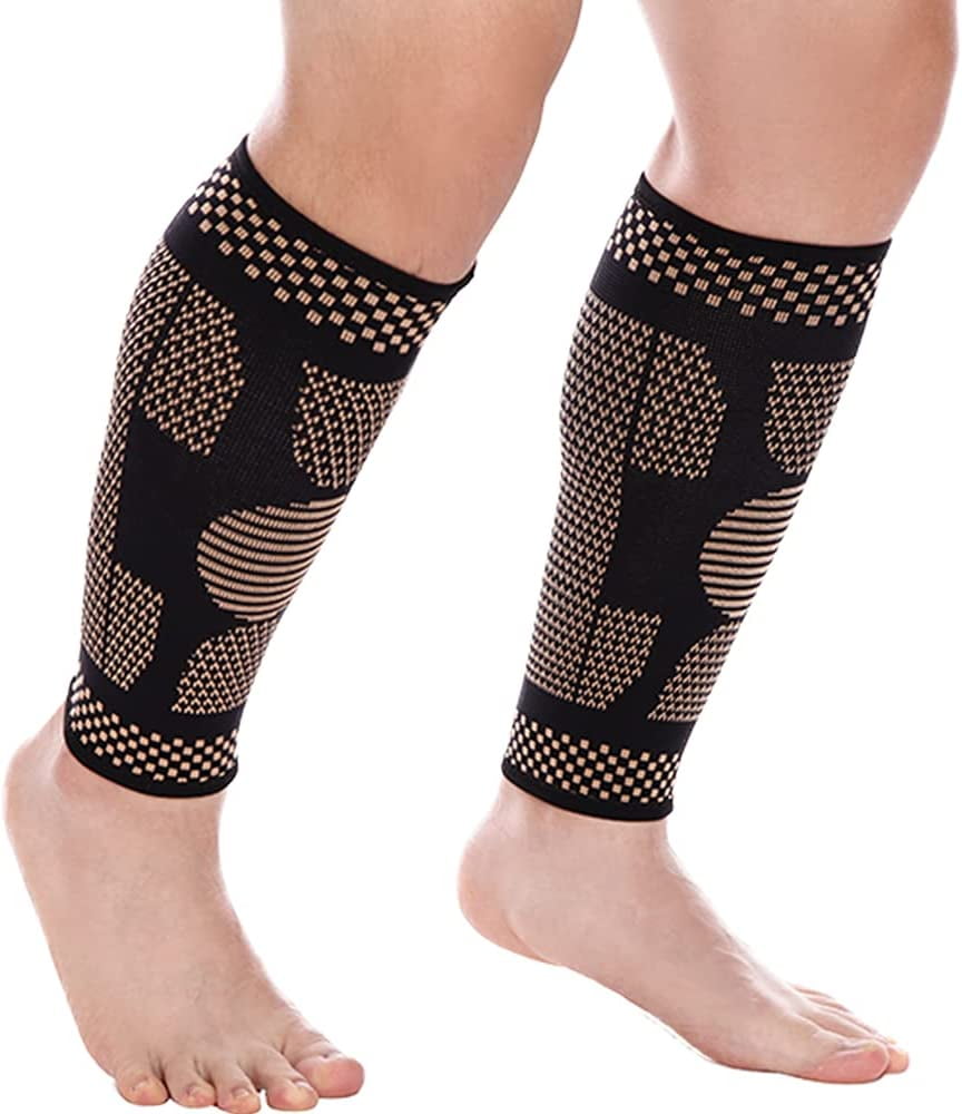 CFR 1/2P CopperInfused Calf Compression Sleeves for Calf