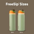 thumbnail image 3 of Owala FreeSip Botella de acero inoxidable aislada con popote, botella de agua deportiva libre de BPA, ideal para viajar, 24 oz, Camuflaje Fresco, 3 of 6