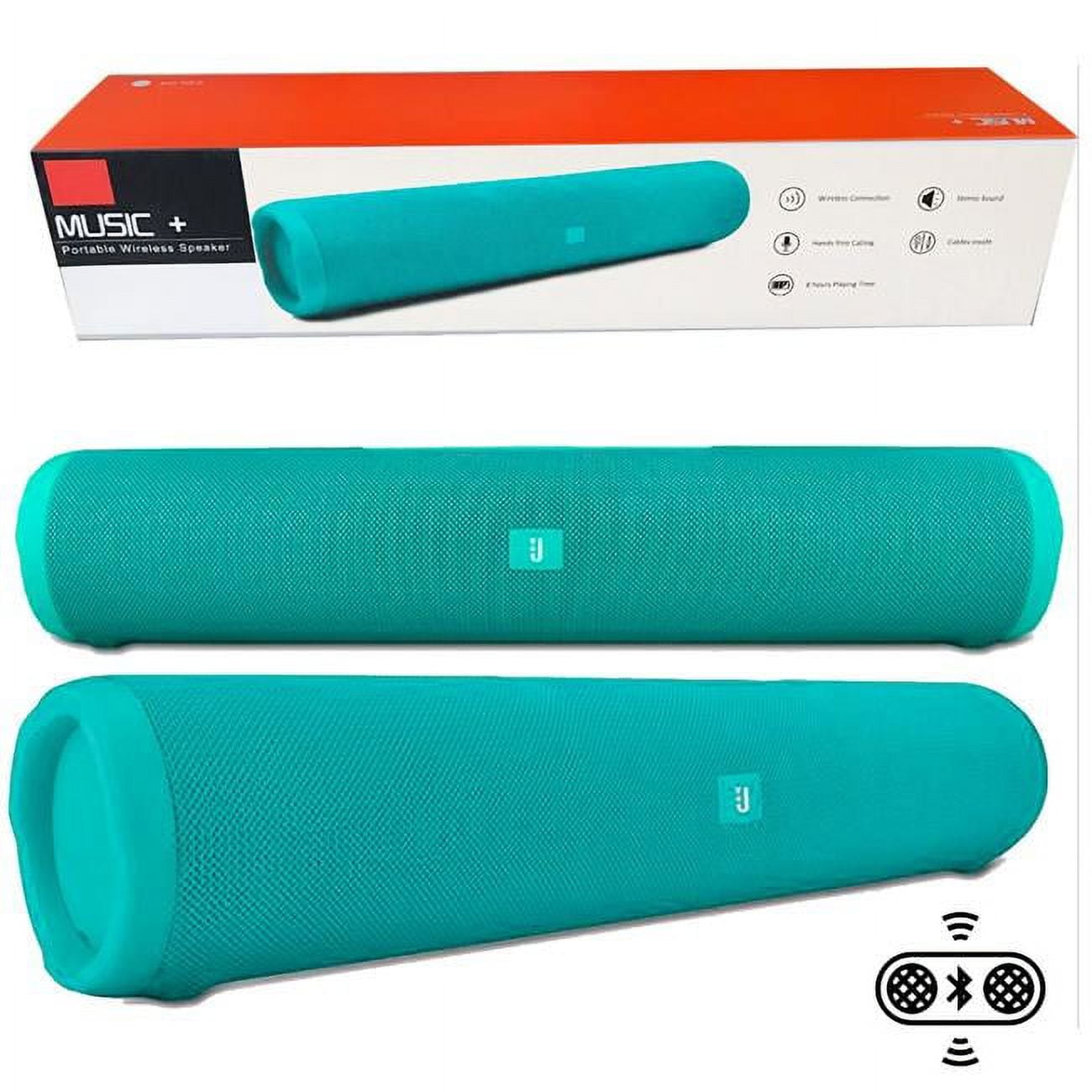 Zunammy ZTS1059GR Tall Tower Outdoor Bluetooth Speaker, Green
