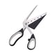 thumbnail image 3 of Tijeras para pizza de acero inoxidable, multifuncionales, duraderas, robustas, profesionales, fáciles de usar, portátiles, con agarre ergonómico., 3 of 8