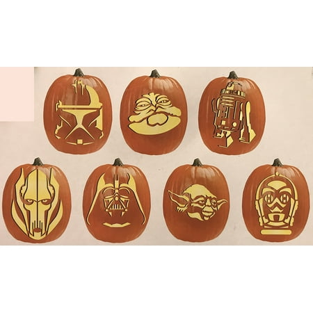 Star Wars Pumpkin Carving Kit with Tool Set and Patterns by Gemmy